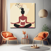 Painting by Numbers Art Sitting Meditation